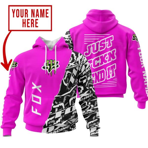 CUSTOM NAME RACING | FOX MONSTER RACING PINK