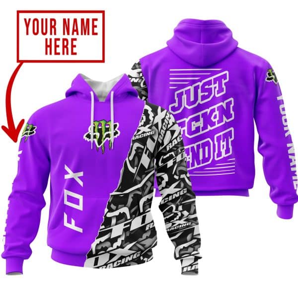 CUSTOM NAME RACING | FOX MONSTER RACING PURPLE