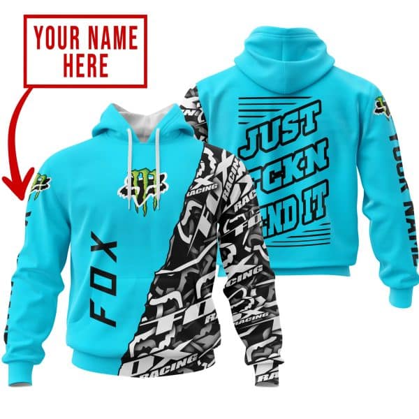 CUSTOM NAME RACING | FOX MONSTER RACING SKY BLUE