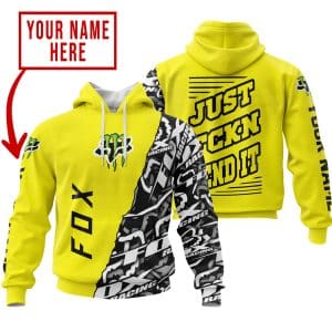 CUSTOM NAME RACING | FOX MONSTER RACING YELLOW