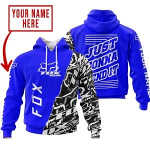 JUST GONNA SEND IT | FOX RACING BLUE | KID & ADULT