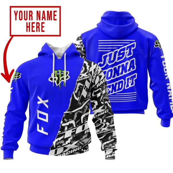 JUST GONNA SEND IT | FOX RACING MONSTER BLUE | KID & ADULT