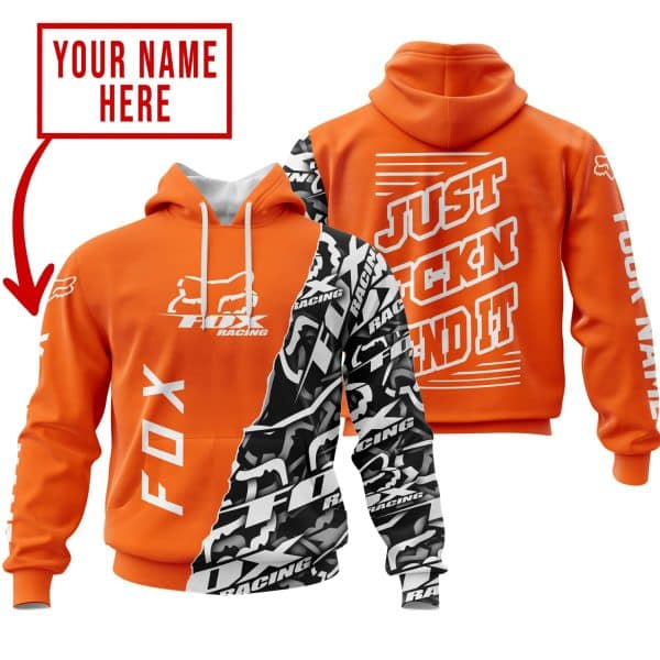 CUSTOM NAME RACING | FOX RACING ORANGE