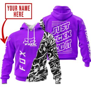 CUSTOM NAME RACING | FOX RACING PURPLE