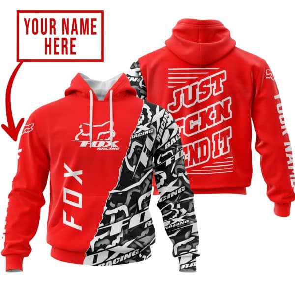 CUSTOM NAME RACING | FOX RACING RED