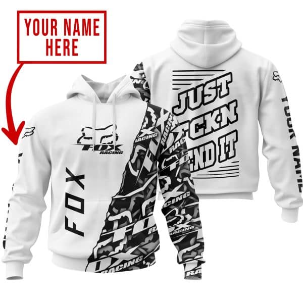 CUSTOM NAME RACING | FOX RACING WHITE