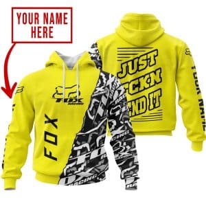 CUSTOM NAME RACING | FOX RACING YELLOW