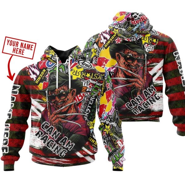 FREDDY KRUEGER CAN-AM RACING | HOODIE & JERSEY | KID-YOUTH & ADULT