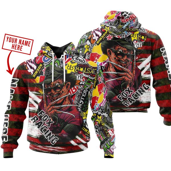 FREDDY KRUEGER FOX RACING | HOODIE & JERSEY | KID-YOUTH & ADULT