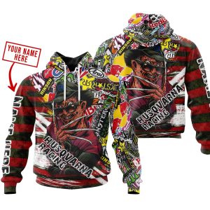FREDDY KRUEGER HUSQVARNA RACING | HOODIE & JERSEY | KID-YOUTH & ADULT