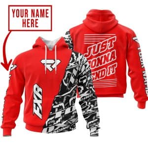 JUST GONNA SEND IT | FXR RACING RED | KID & ADULT