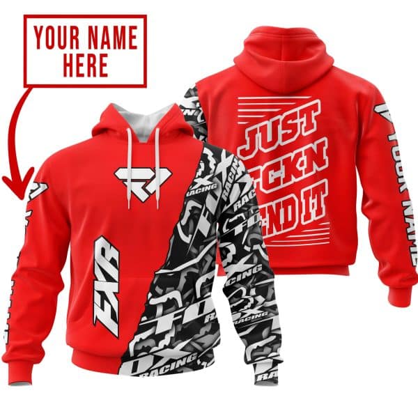 CUSTOM NAME RACING | FXR RACING RED