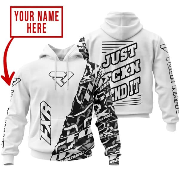 CUSTOM NAME RACING | FXR RACING WHITE
