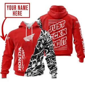 CUSTOM NAME RACING | HONDA RACING RED