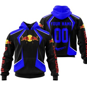 LIMITED EDITION - CUSTOM NAME REDBULL - BLUE