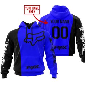 PREMIUM MX - CUSTOM NAME - FOX RACING - BLUE