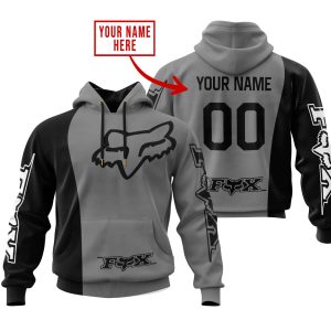 PREMIUM MX - CUSTOM NAME - FOX RACING - GREY