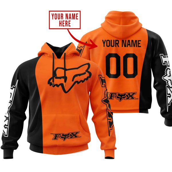 PREMIUM MX - CUSTOM NAME - FOX RACING - ORANGE