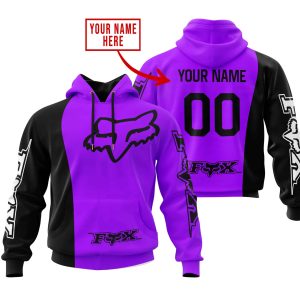 PREMIUM MX - CUSTOM NAME - FOX RACING - PURPLE