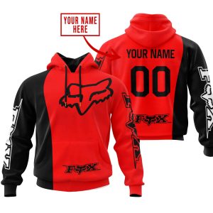 PREMIUM MX - CUSTOM NAME - FOX RACING - RED