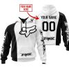 PREMIUM MX - CUSTOM NAME - FOX RACING - WHITE