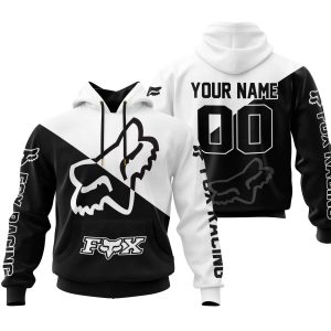 PREMIUM GIFT - CUSTOM NAME - FOX RACING - WHITE