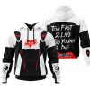TOO FAST TO LIVE TOO YOUNG TO DIE – FOX RACING – WHITE RED