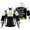 TOO FAST TO LIVE TOO YOUNG TO DIE – FOX RACING – WHITE YELLOW