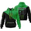PREMIUM GIFT - CUSTOM NAME - MONSTER ENERGY - GREEN