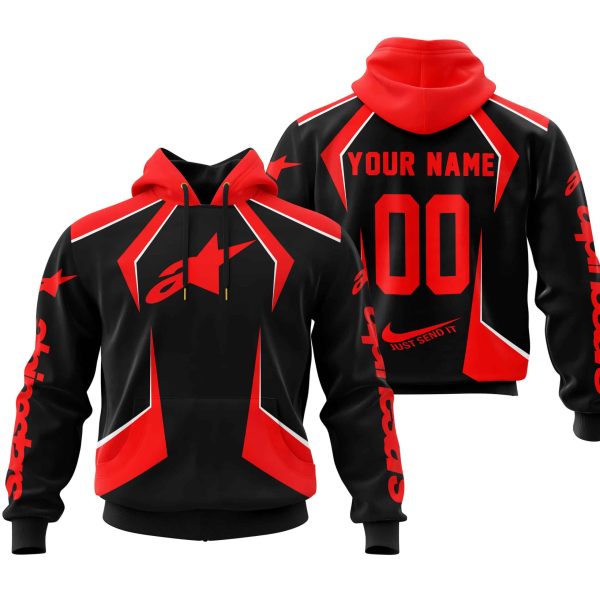 LIMITED EDITION - CUSTOM NAME ALPINESTARS - RED