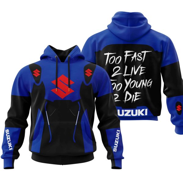 TOO FAST TO LIVE TOO YOUNG TO DIE - SUZUKI - BLUE