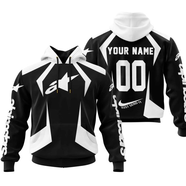 LIMITED EDITION - CUSTOM NAME ALPINESTARS - WHITE