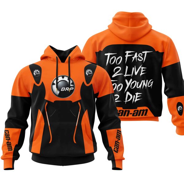 TOO FAST TO LIVE TOO YOUNG TO DIE - CAN AM - ORANGE