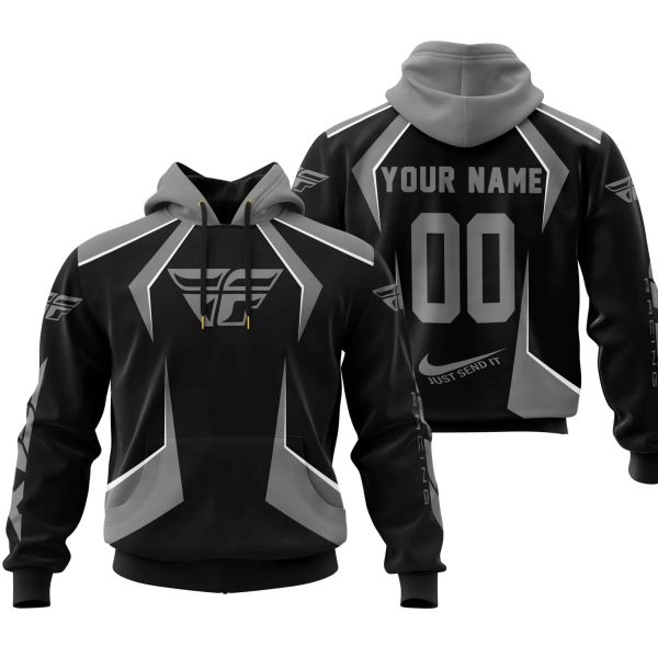 LIMITED EDITION - CUSTOM NAME FLY RACING - GREY