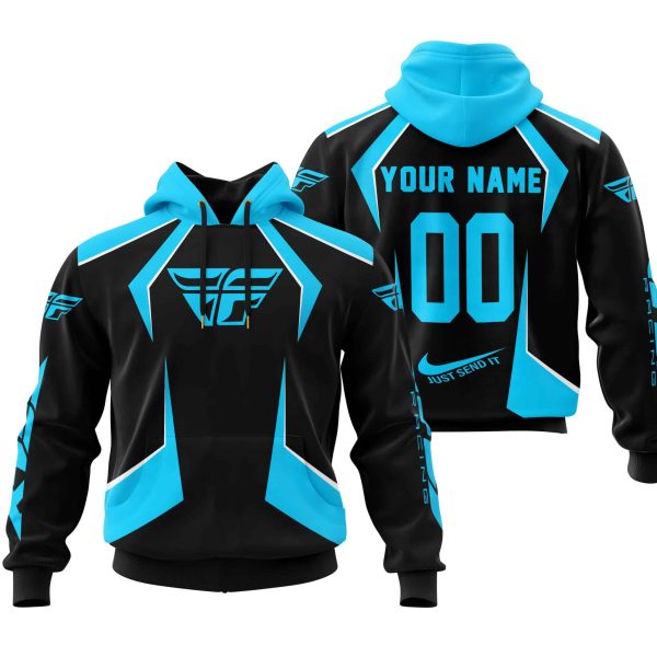 LIMITED EDITION - CUSTOM NAME FLY RACING - SKY BLUE