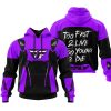 TOO FAST TO LIVE TOO YOUNG TO DIE - FLY RACING - PURPLE