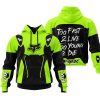 TOO FAST TO LIVE TOO YOUNG TO DIE - FOX RACING - NEON
