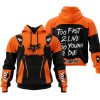 TOO FAST TO LIVE TOO YOUNG TO DIE - FOX RACING - ORANGE