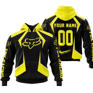 LIMITED EDITION - CUSTOM NAME FOX RACING - YELLOW