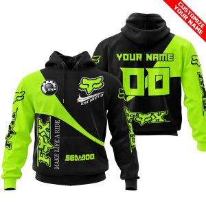 MAKE LIFE A RIDE JUST SEND IT - SEA DOO - NEON