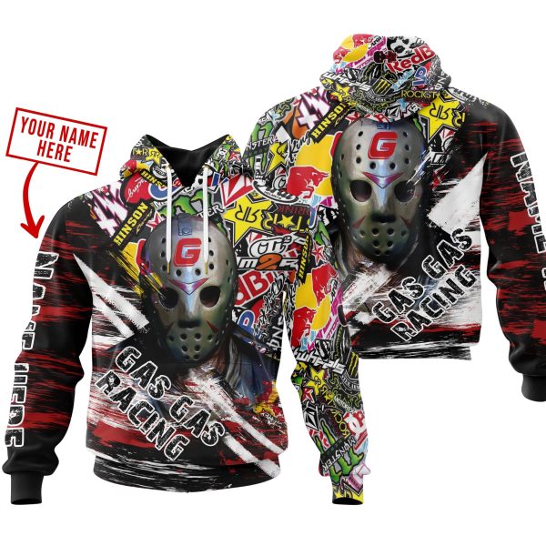 JASON VOORHEES GAS GAS RACING | HOODIE & JERSEY | KID-YOUTH & ADULT