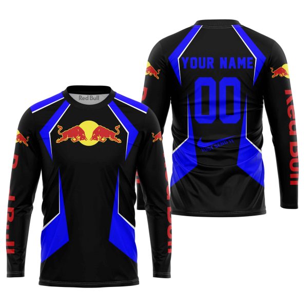 LIMITED EDITION - CUSTOM NAME REDBULL - BLUE - Image 2