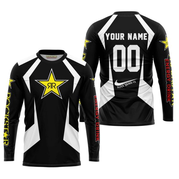 LIMITED EDITION - CUSTOM NAME ROCKSTAR - WHITE - Image 2