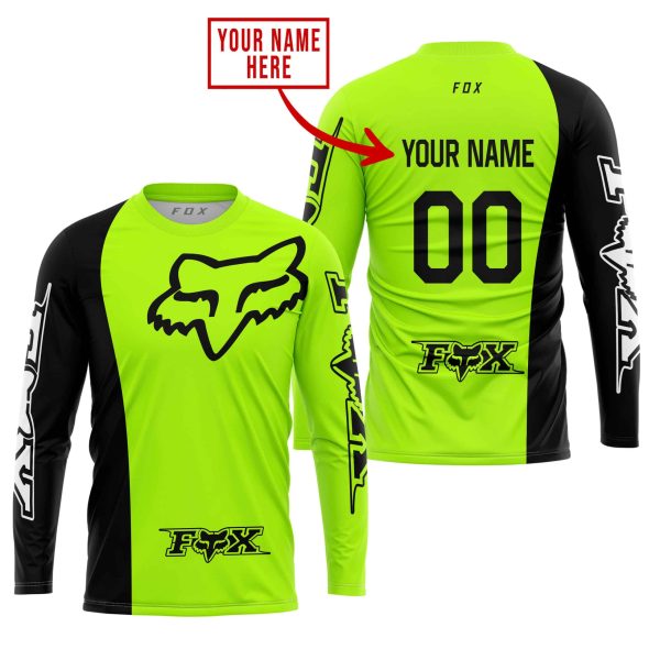 PREMIUM MX - CUSTOM NAME - FOX RACING - NEON - Image 2