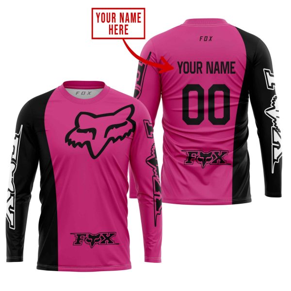 PREMIUM MX - CUSTOM NAME - FOX RACING - PINK 1 - Image 2