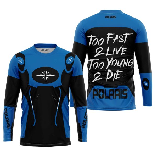 TOO FAST TO LIVE TOO YOUNG TO DIE - POLARIS - BLUE - Image 2