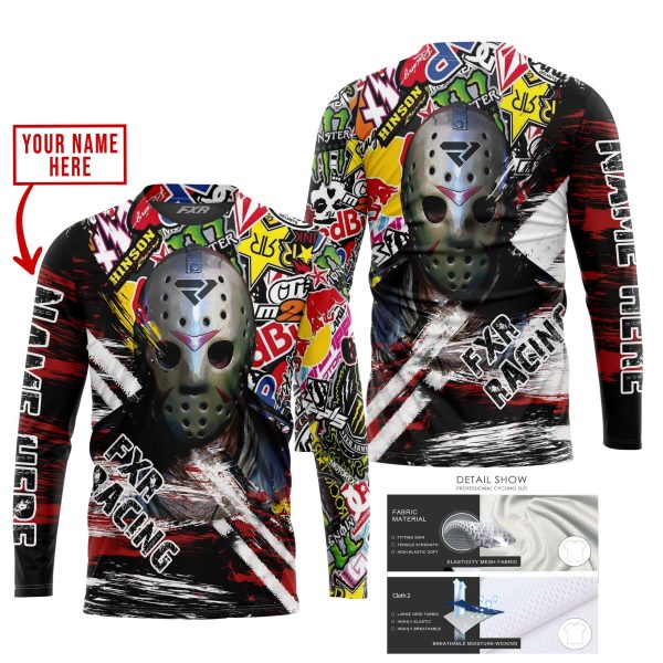JASON VOORHEES FXR RACING | HOODIE & JERSEY | KID-YOUTH & ADULT - Image 2