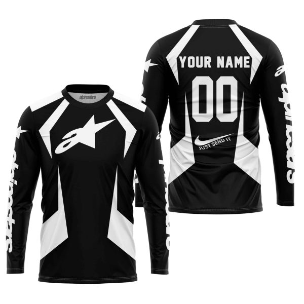 LIMITED EDITION - CUSTOM NAME ALPINESTARS - WHITE - Image 2