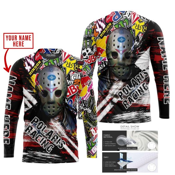 JASON VOORHEES POLARIS RACING | HOODIE & JERSEY | KID-YOUTH & ADULT - Image 2