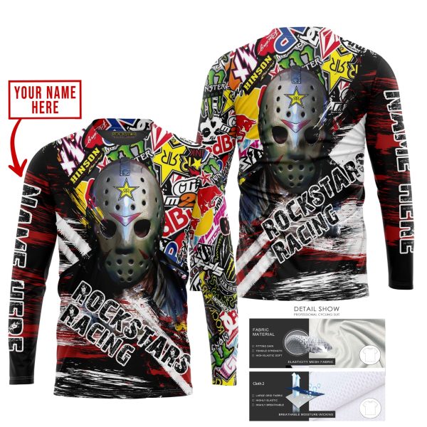JASON VOORHEES ROCKSTARS RACING | HOODIE & JERSEY | KID-YOUTH & ADULT - Image 4